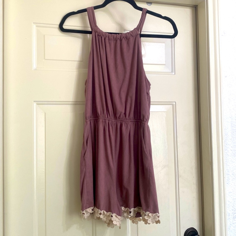 SPRING OR SUMMER fun romper!